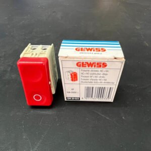 Gewiss 20023 Pulsante Arresto NC+NA 1P 10A 250V