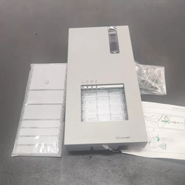 Comelit Quadra 4893M Videocitofonico da Parete - Argento - immagine 3