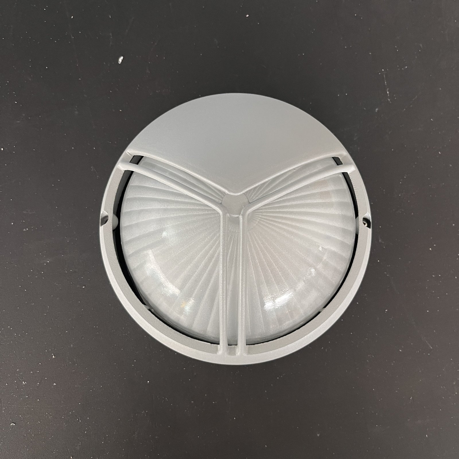 Reer 6350042 DG Lampada da esterno in metallo grigio E27 IP54 - immagine 2