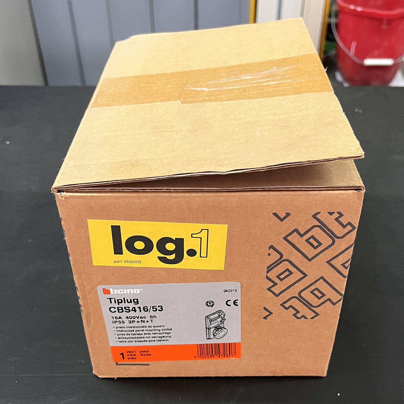 Bticino CBE 416/53 Presa Interbloccata Super Compatta 3P+N+T 16A - immagine 2