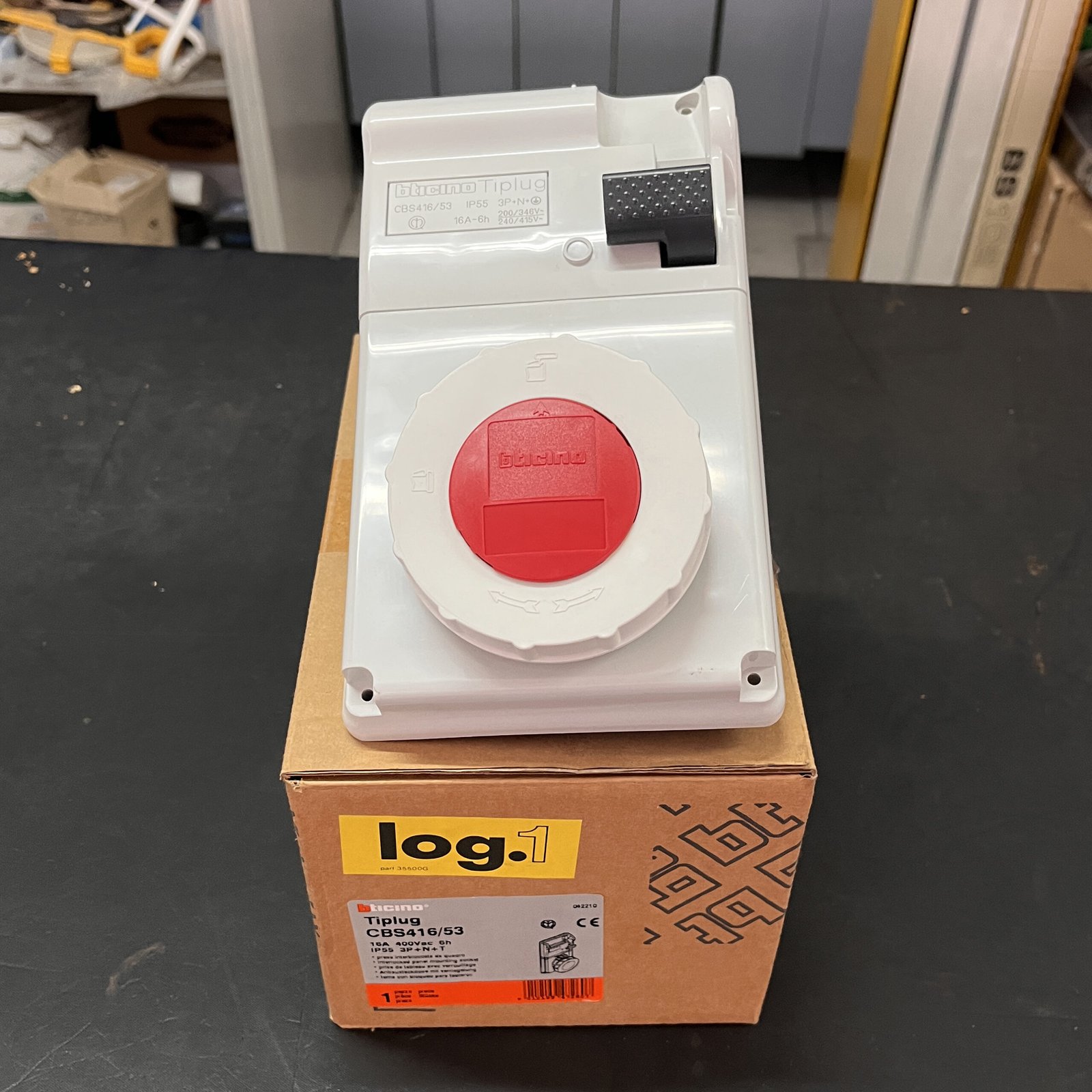 Bticino CBE 416/53 Presa Interbloccata Super Compatta 3P+N+T 16A