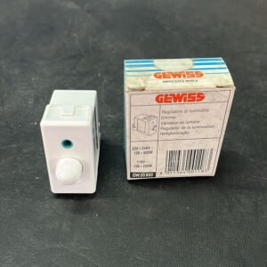 Gewiss 20802 Regolatore di Luminosità Dimmer 220-240V 100-500W 110V 100-250W