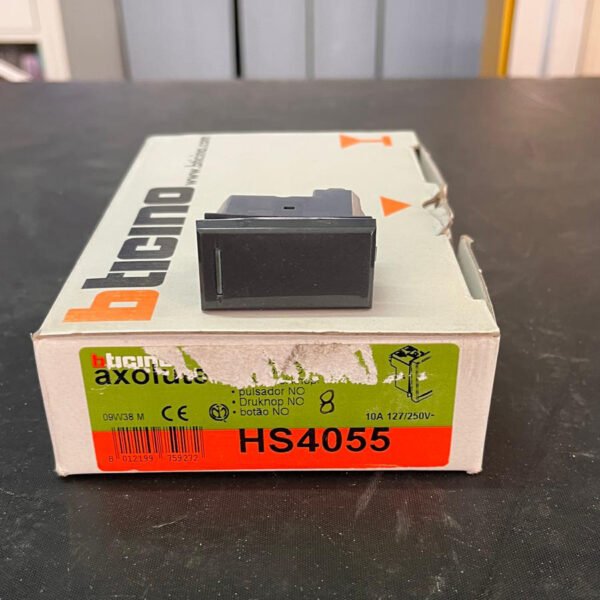 Bticino HS4055 Pulsante NO 10A 127-250V AXOLUTE - immagine 2