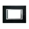 Bticino HA4803XS Placca antracite spazzolata 3 posti
