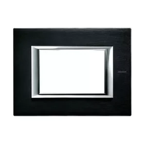 Bticino HA4803XS Placca antracite spazzolata 3 posti