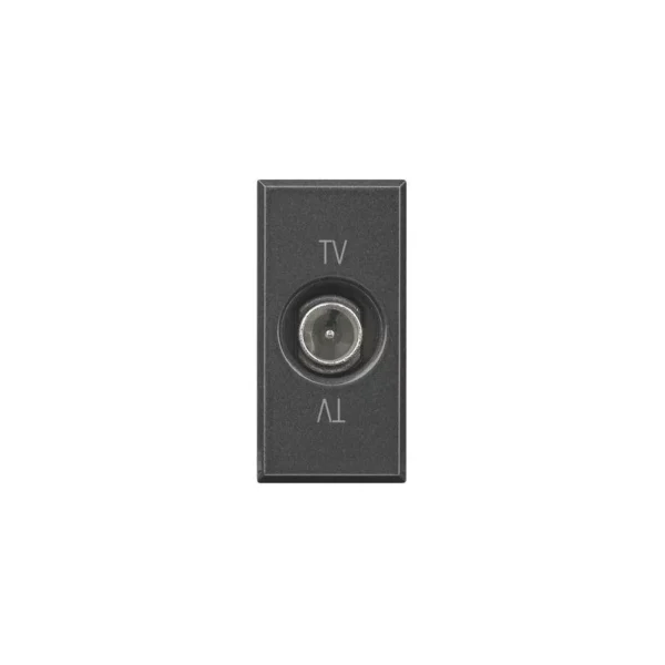Bticino HS4202P AXOLUTE presa TV passante direzionale serie scura