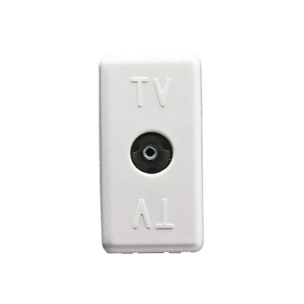 Gewiss GW20230 presa coassiale TV resistiva iec femmina 75Ohm 20dB 9,5mmn System